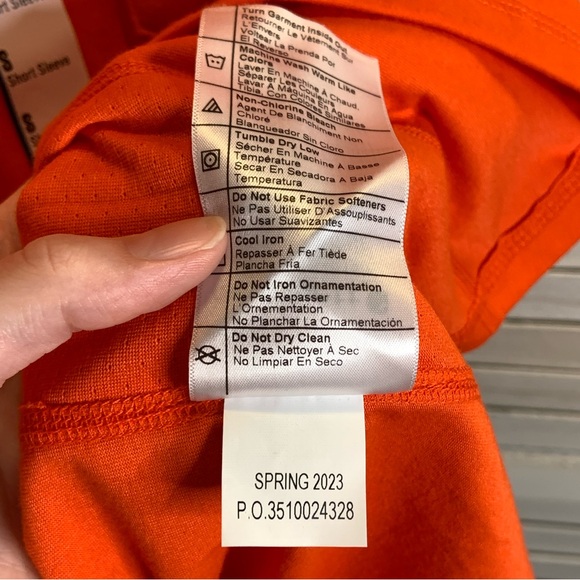 Carhartt Men’s Force Relaxed Fit Short Sleeve Pocket T Shirt Bright Orange New - Picture 12 of 12